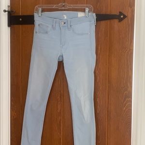 rag and bone capri light wash jeans
